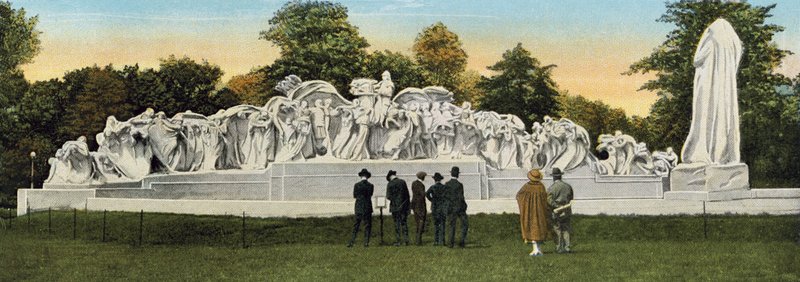 Fountain of Time, Washington Park (värillinen kuva) tekijältä American Photographer