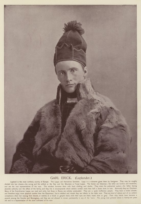 Garl Erick, lappilainen tekijältä American Photographer