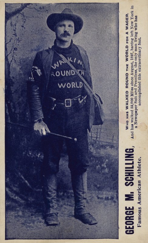 George M Schilling, kuuluisa amerikkalainen urheilija (s/w valokuva) tekijältä American Photographer