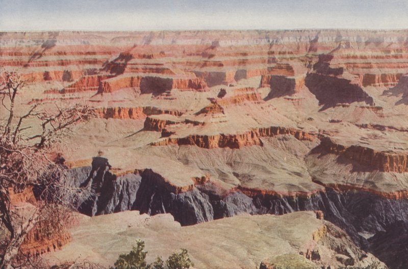 Grand Canyon, Arizona, Yavapai Pointin poikki (värillinen kuva) tekijältä American Photographer
