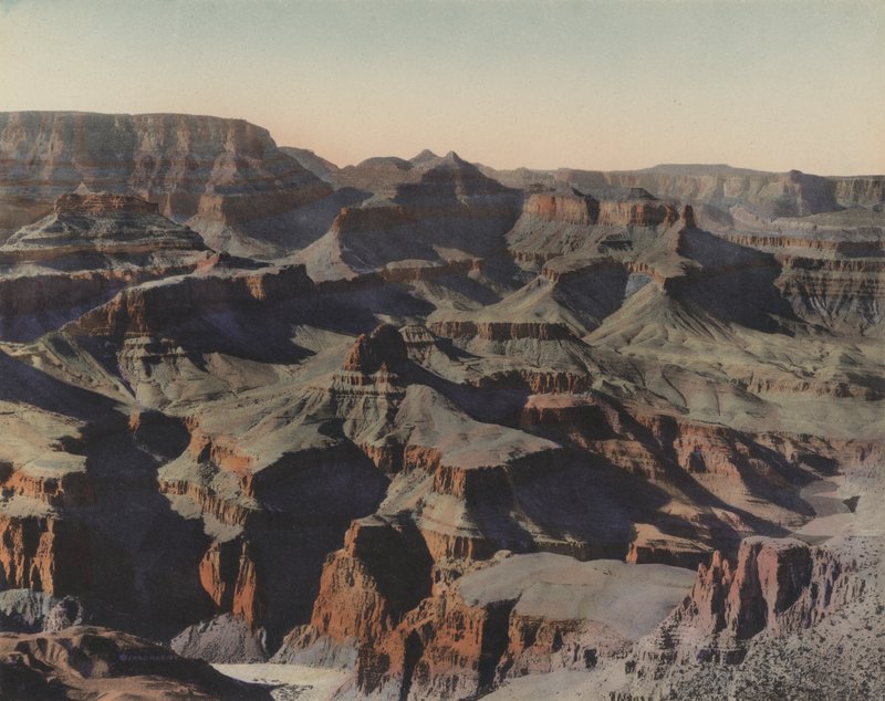 Arizonan Grand Canyon: Grand View (värillinen kuva) tekijältä American Photographer