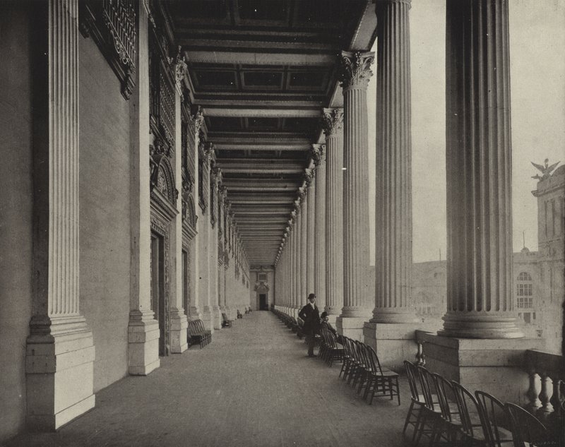 Konehallin suuri loggia tekijältä American Photographer