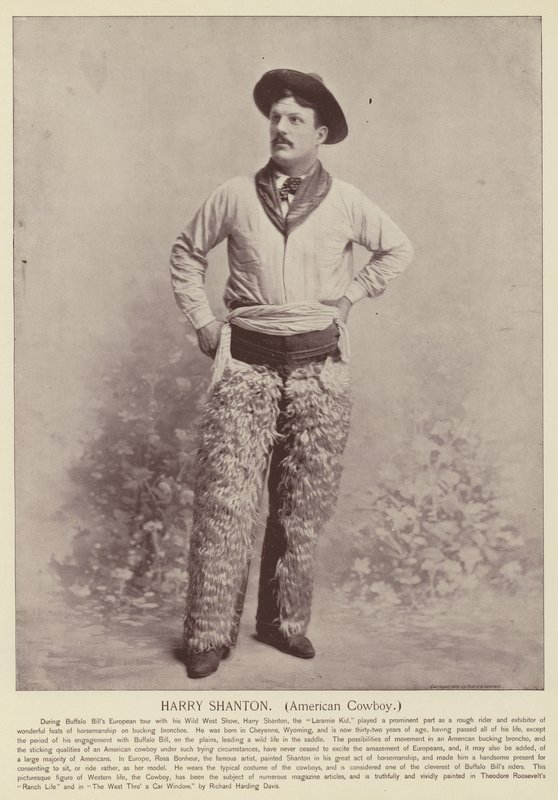 Harry Shanton, amerikkalainen cowboy tekijältä American Photographer