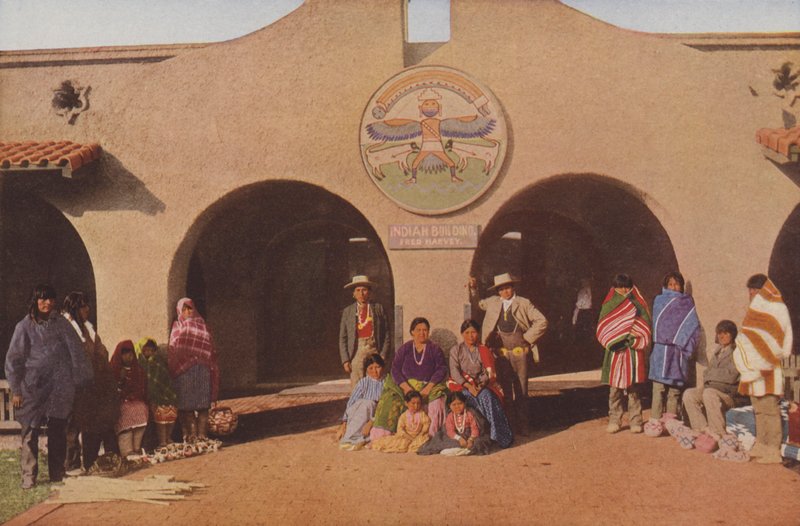 Intiaanirakennus, Albuquerque, New Mexico (värillinen kuva) tekijältä American Photographer