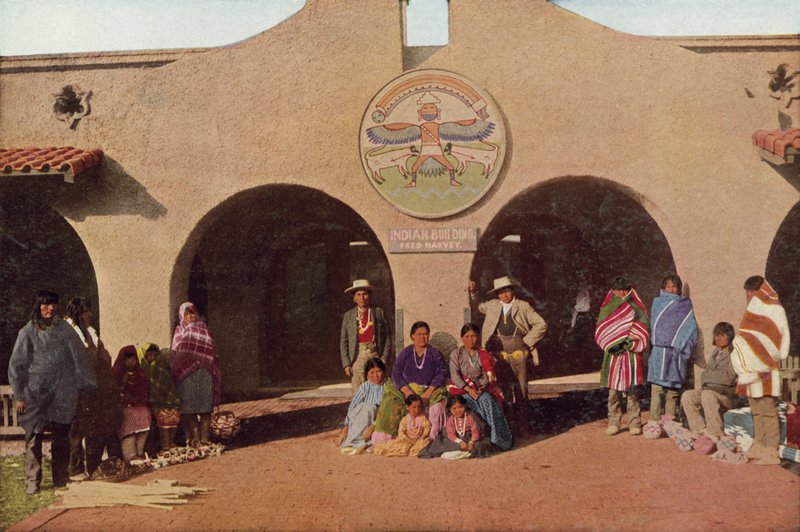 Indian Building, Albuquerque, New Mexico (värillinen kuva) tekijältä American Photographer