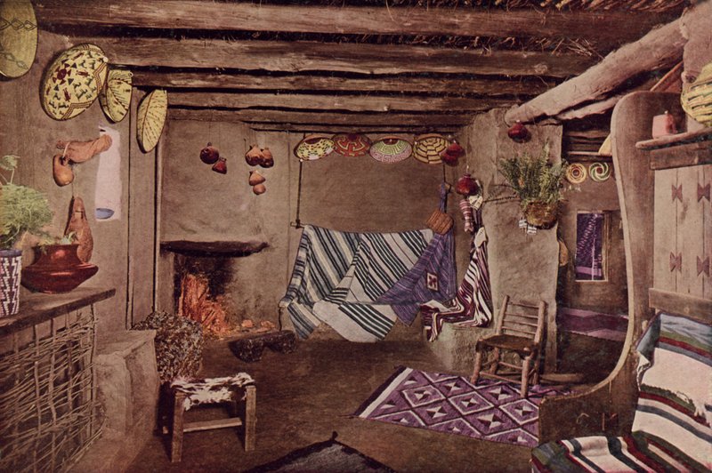 Interior Hopi House, Grand Canyon, Arizona (värillinen kuva) tekijältä American Photographer