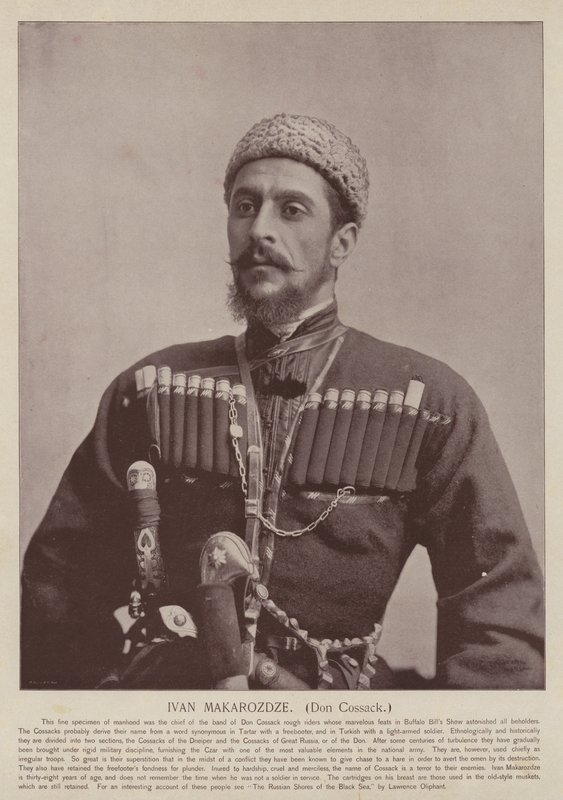 Ivan Makarozdze, Donin kasakka tekijältä American Photographer