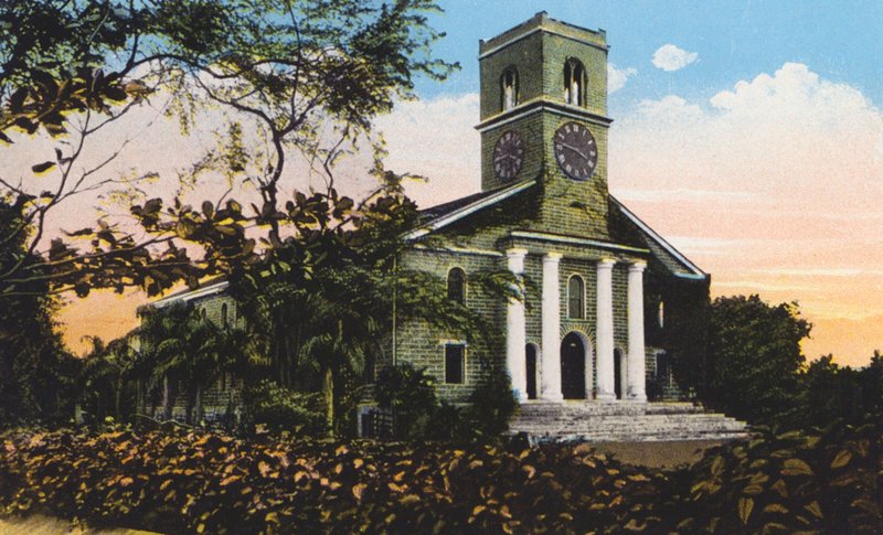 Kawaihaon kirkko, Honolulu (värikuva) tekijältä American Photographer