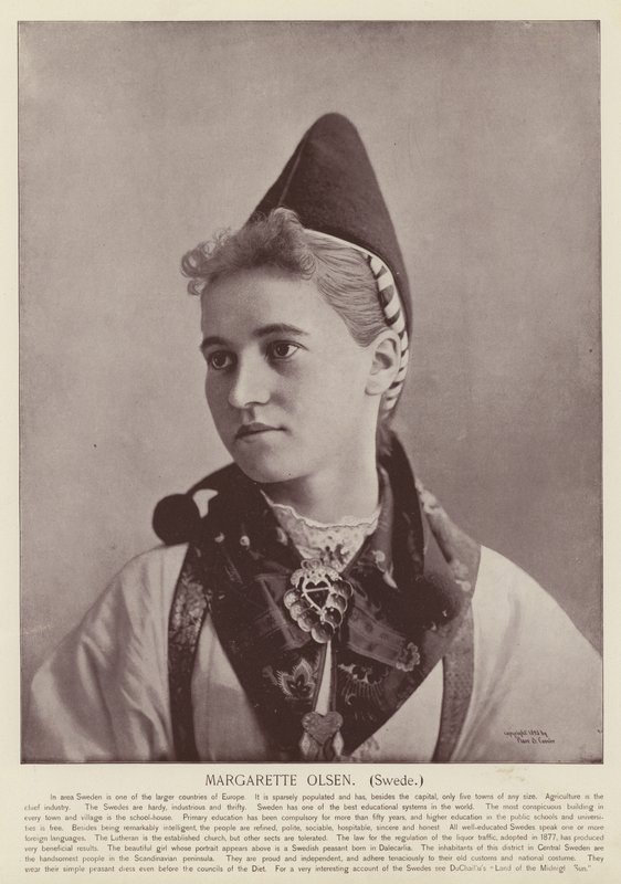Margarette Olsen, Ruotsi tekijältä American Photographer