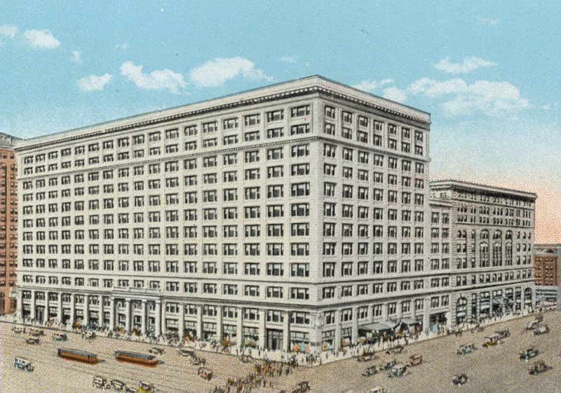 Marshall Field and Company Retail Store, osavaltio ja Washington (värillinen kuva) tekijältä American Photographer