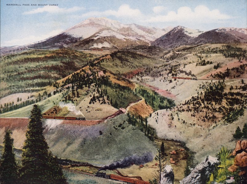 Marshall Pass ja Mount Ouray (värikuva) tekijältä American Photographer