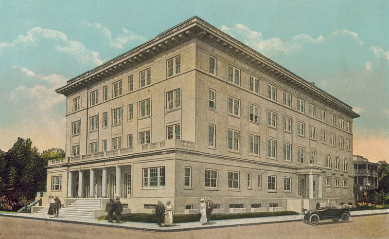 Miami, Florida, noin 1925: YMCA Building (värikuva) tekijältä American Photographer