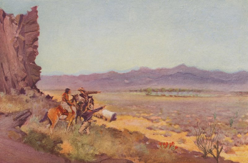 Mirage aavikolla, Arizona (värillinen kuva) tekijältä American Photographer