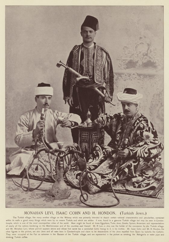 Monahan Levi, Isaac Cohn ja H Hondon, Turkin juutalaiset tekijältä American Photographer