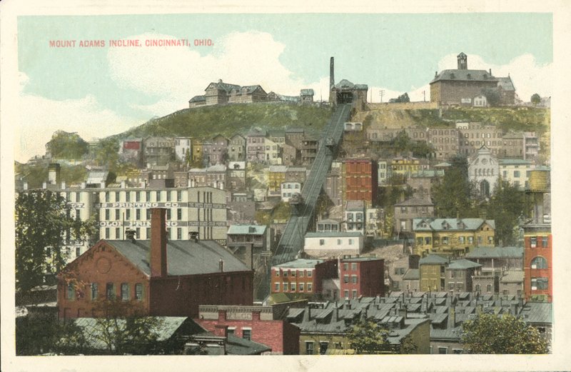 Mount Adams Incline, Cincinnati, Ohio (värillinen kuva) tekijältä American Photographer