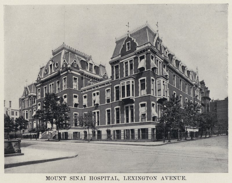 Mount Sinai Hospital, Lexington Avenue (m/w kuva) tekijältä American Photographer