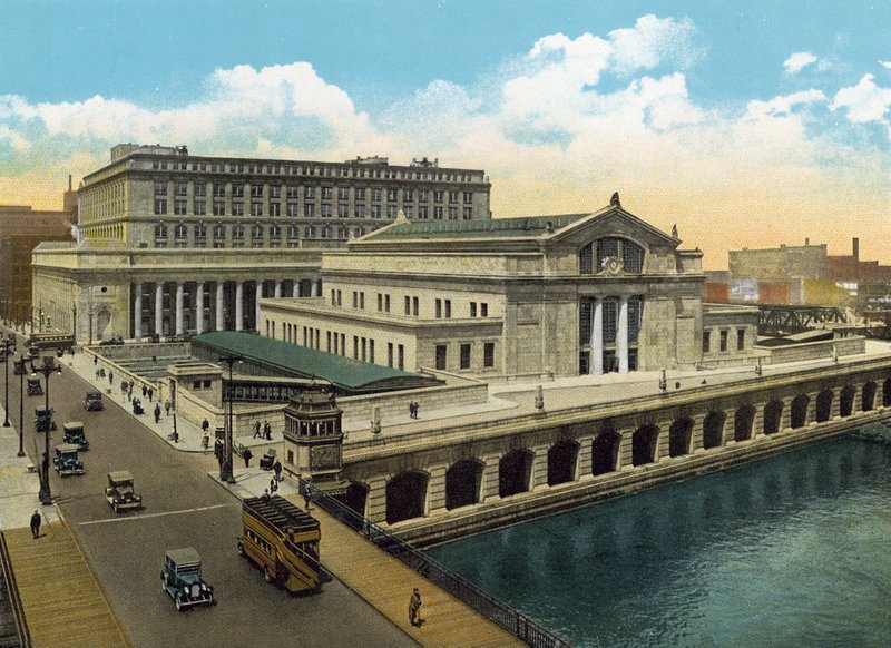 Uusi Union Station (värillinen kuva) tekijältä American Photographer