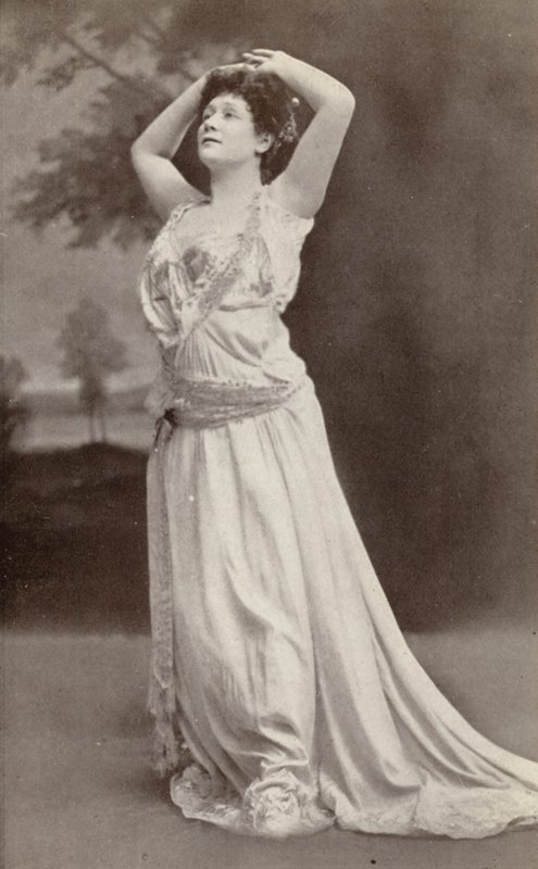 Olive Fremstad Venuksena "Tannhauserissa" (s/w-kuva) tekijältä American Photographer