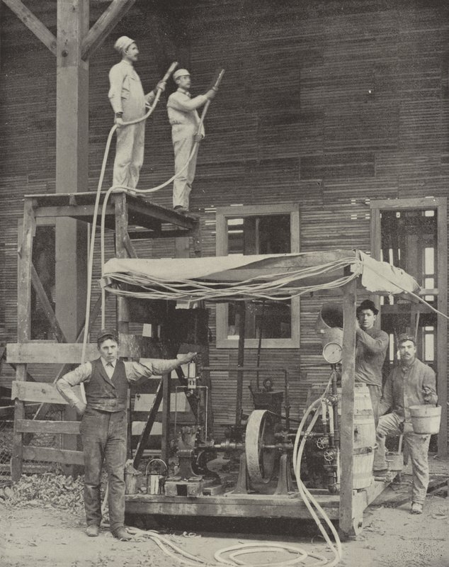 Suurten rakennusten maalaus tekijältä American Photographer