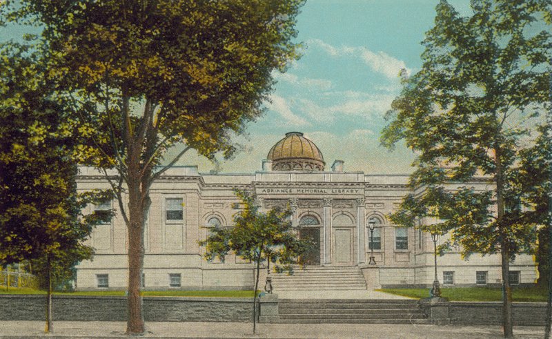 Poughkeepsie: Adriance Memorial Library (värikuva) tekijältä American Photographer