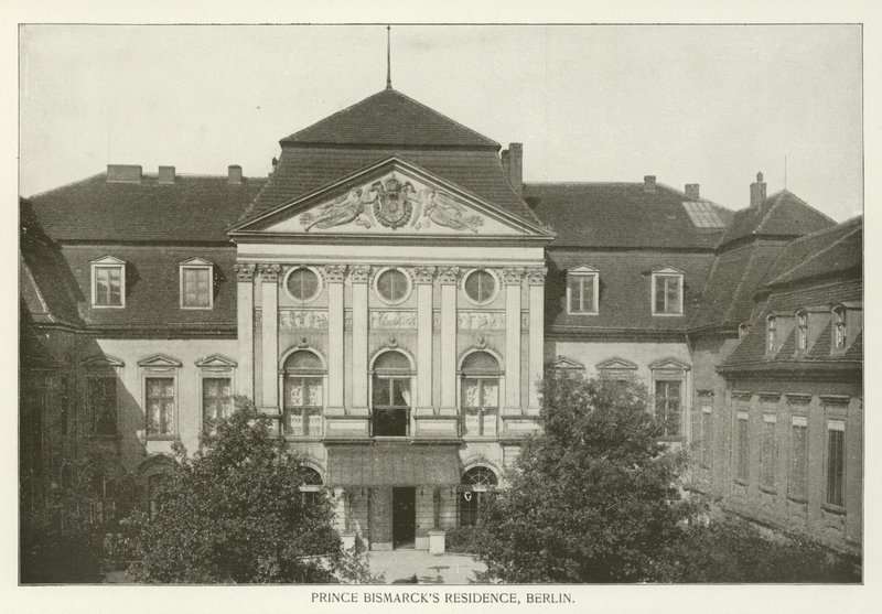 Prinssi Bismarcks Residence, Berliini (mustavalkoinen valokuva) tekijältä American Photographer