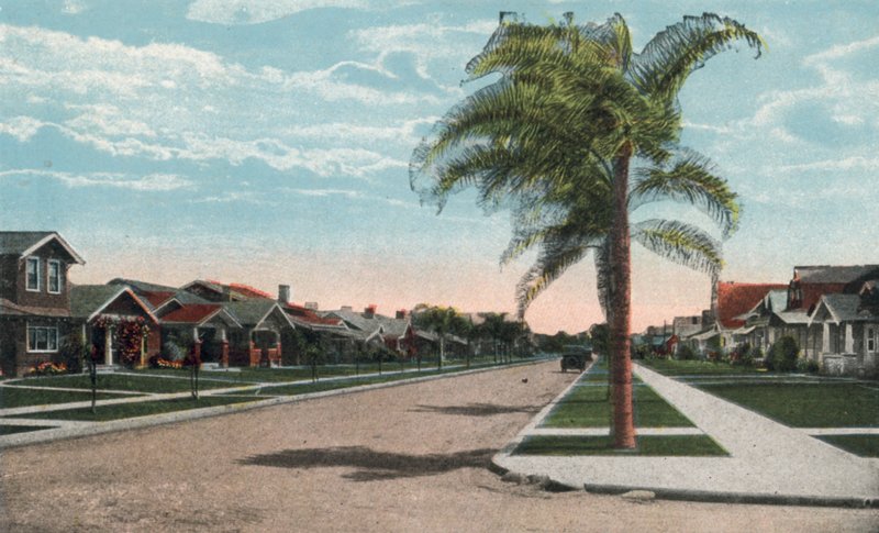 San Diego, Kalifornia: Residence Street (värikuva) tekijältä American Photographer