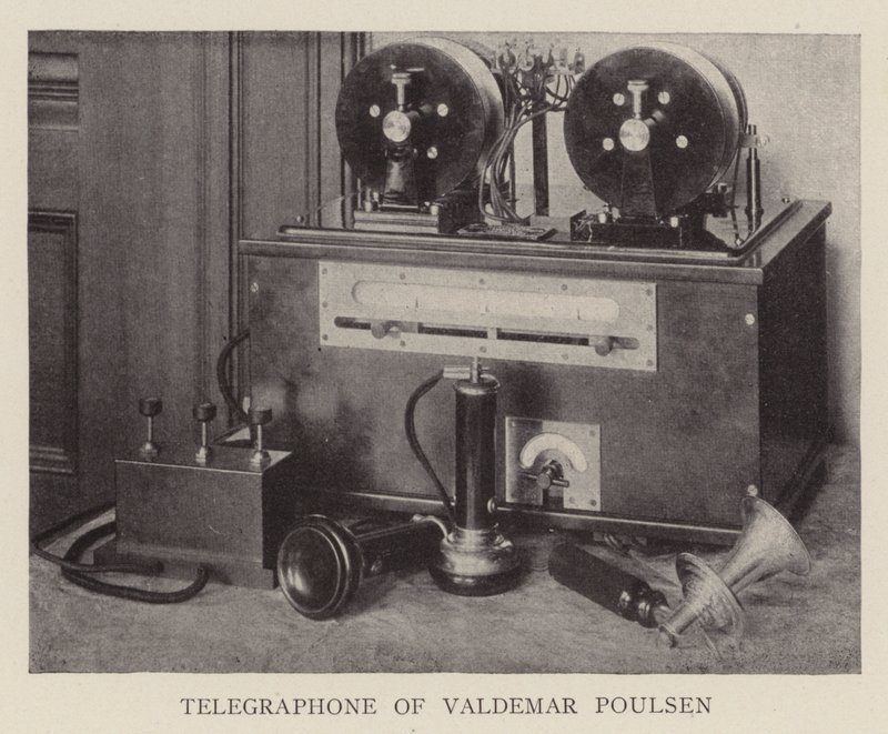 Valdemar Poulsenin kaukoputki (s/w-kuva) tekijältä American Photographer