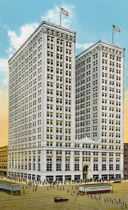 Burnham Building (värillinen kuva) tekijältä American Photographer
