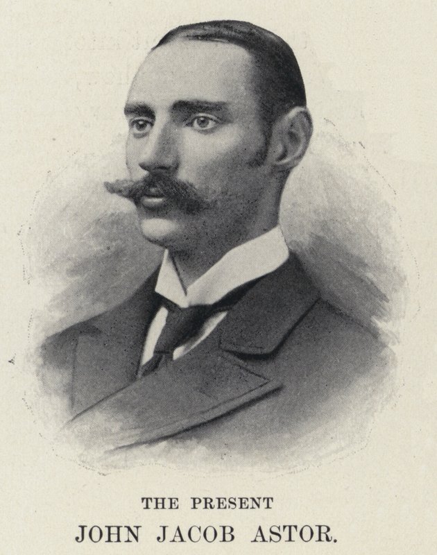 Nykyinen John Jacob Astor (m/w kuva) tekijältä American Photographer