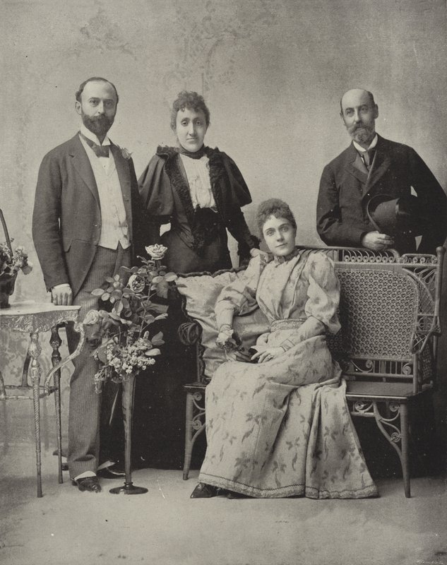 Prinsessa Eulalia ja saattaja tekijältä American Photographer