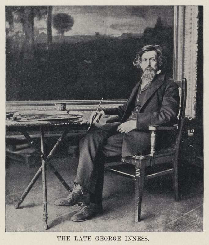 Edesmennyt George Inness (m/v kuva) tekijältä American Photographer