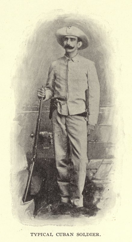 Tyypillinen kuubalainen sotilas tekijältä American Photographer