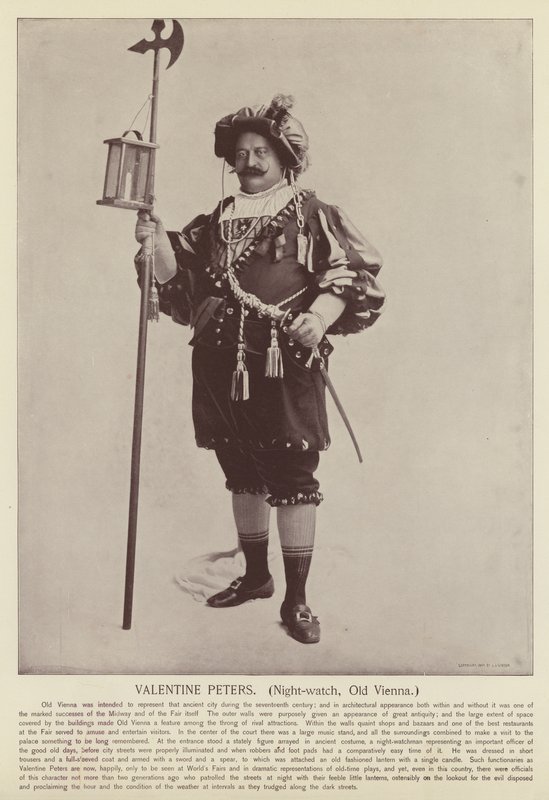 Valentine Peters, Yövartio, Old Wien tekijältä American Photographer