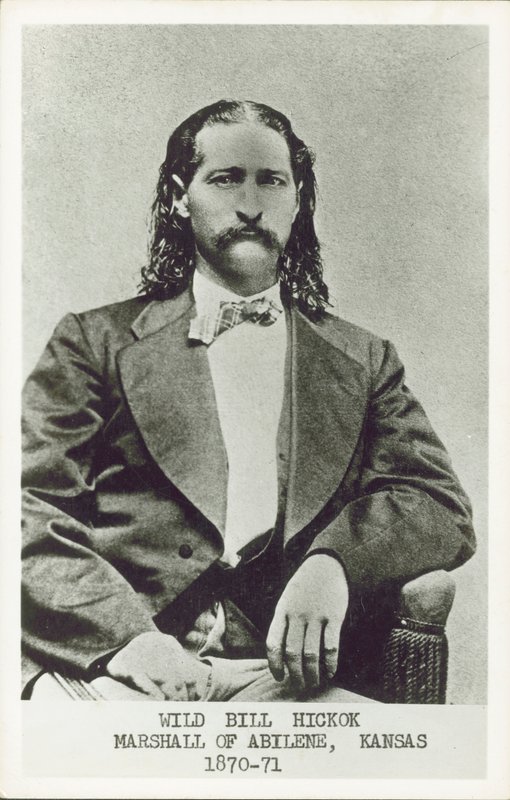 Villi Bill Hickok, ampuja, uhkapeluri ja Amerikan lännen lakimies (m/v kuva) tekijältä American Photographer