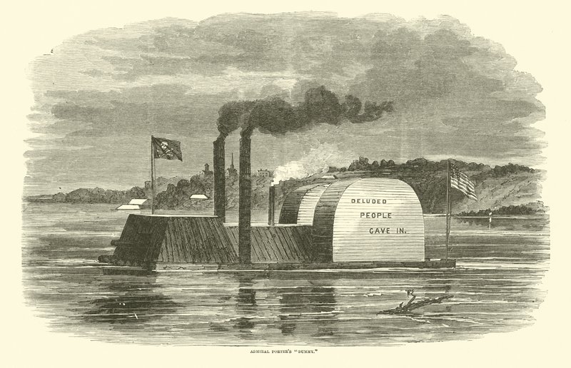 Admiral Porters Dummy, helmikuu 1863 tekijältä American School