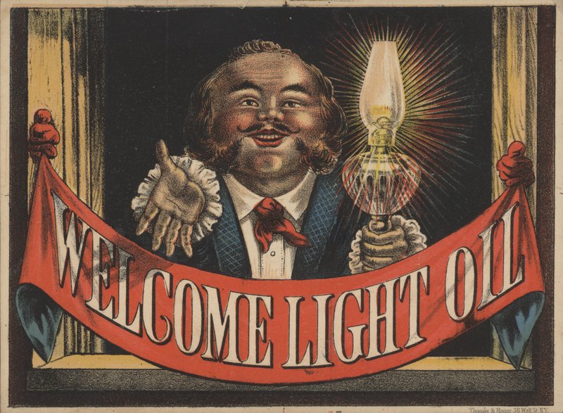 Welcome Light Oil -mainos tekijältä American School
