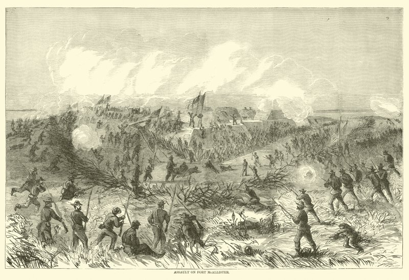 Hyökkäys Fort McAllisteriin joulukuussa 1864 tekijältä American School