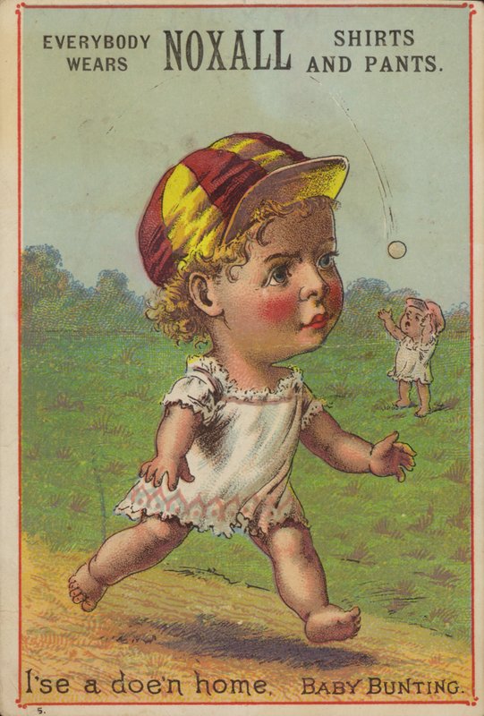 Juoksuvauva päällään baseballhattu tekijältä American School