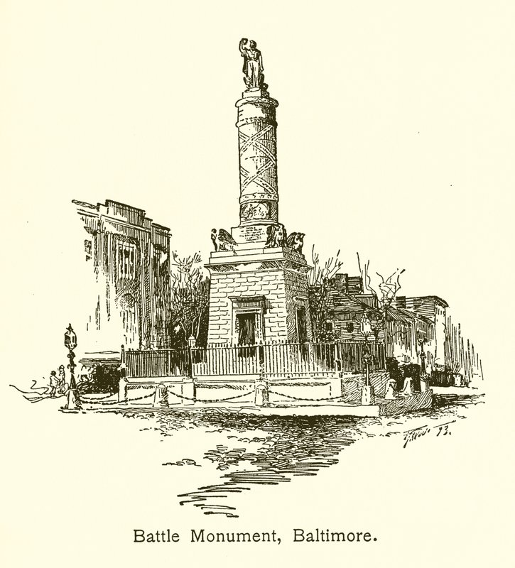 Taistelumonumentti, Baltimore tekijältä American School