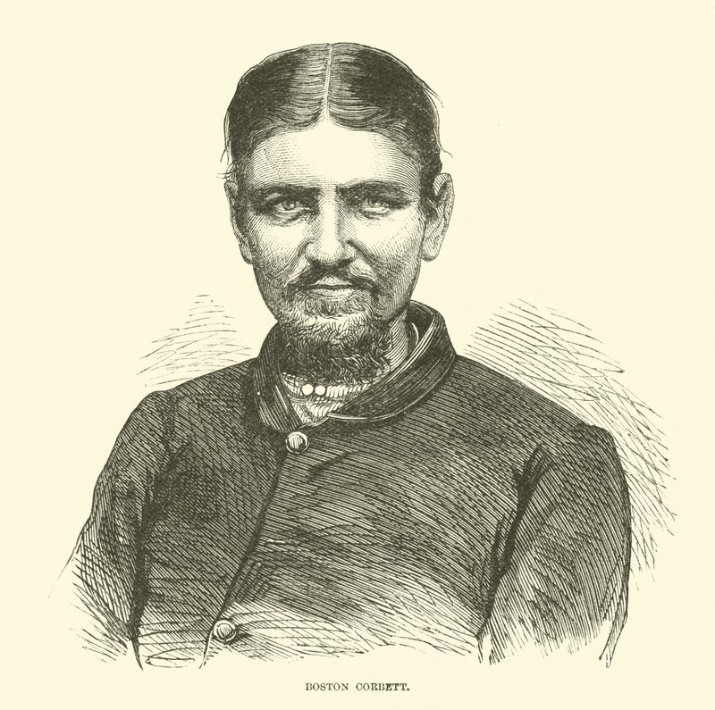Boston Corbett, huhtikuu 1865 tekijältä American School
