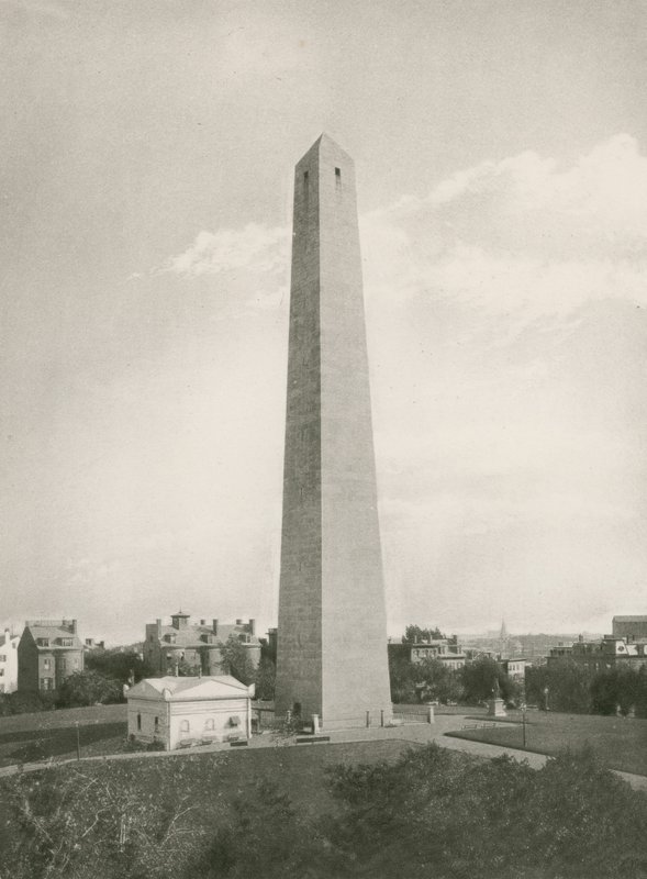 Bunker Hill -monumentti (syväpaino) tekijältä American School