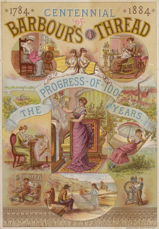 Centennial Of Barbours Thread, 1784-1884 tekijältä American School