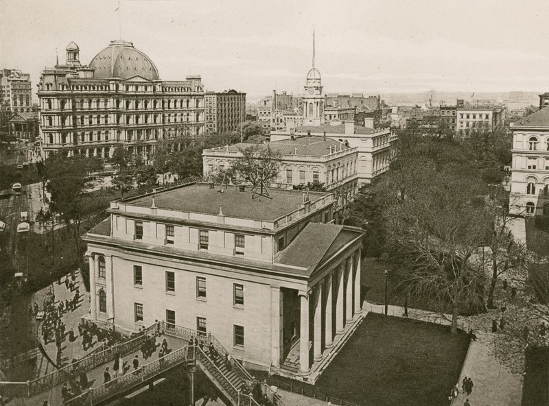 City Hall Park, NY (syväpaino) tekijältä American School