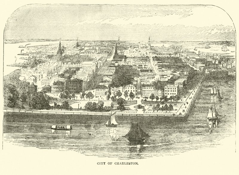 Charlestonin kaupunki toukokuussa 1862 tekijältä American School