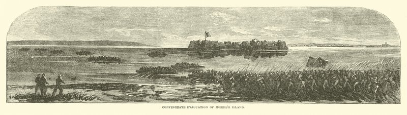 Konfederaation evakuointi Morriss Islandilta, syyskuu 1863 tekijältä American School