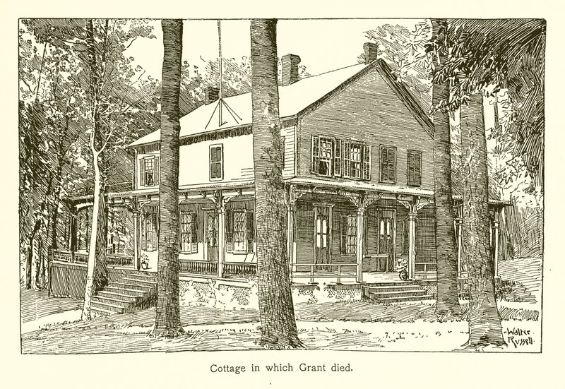 Mökki, jossa Grant kuoli tekijältä American School