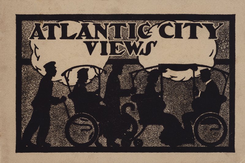 Atlantic City Views -lehden kansikuvitus tekijältä American School