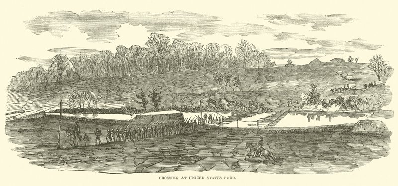 Ylitys Yhdysvaltain Fordilla, tammi-huhtikuu 1863 tekijältä American School