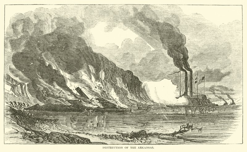 Arkansasin tuho, heinäkuu 1862 tekijältä American School