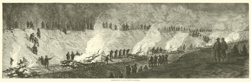 Weldonin rautatien tuhoutuminen, syyskuu 1864 tekijältä American School